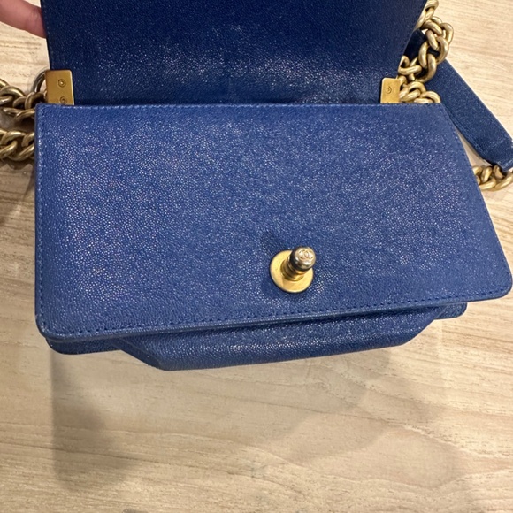 Chanel blue boy bag - Picture 9 of 16